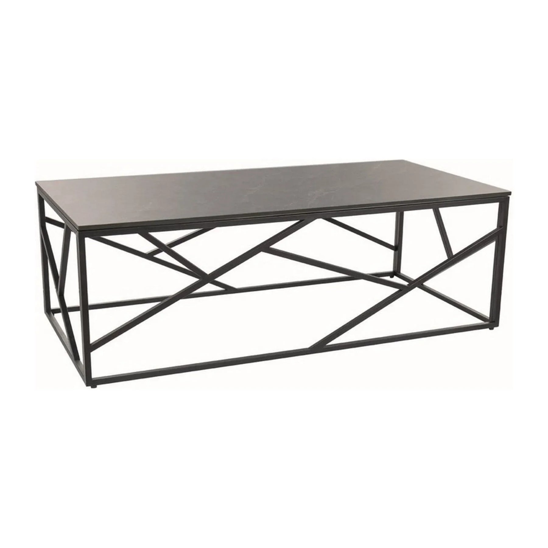 Masuta cafea DETROIT OCN-39116, gri/negru