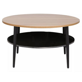 Masuta cafea DETROIT OCN-39195, stejar/negru mat