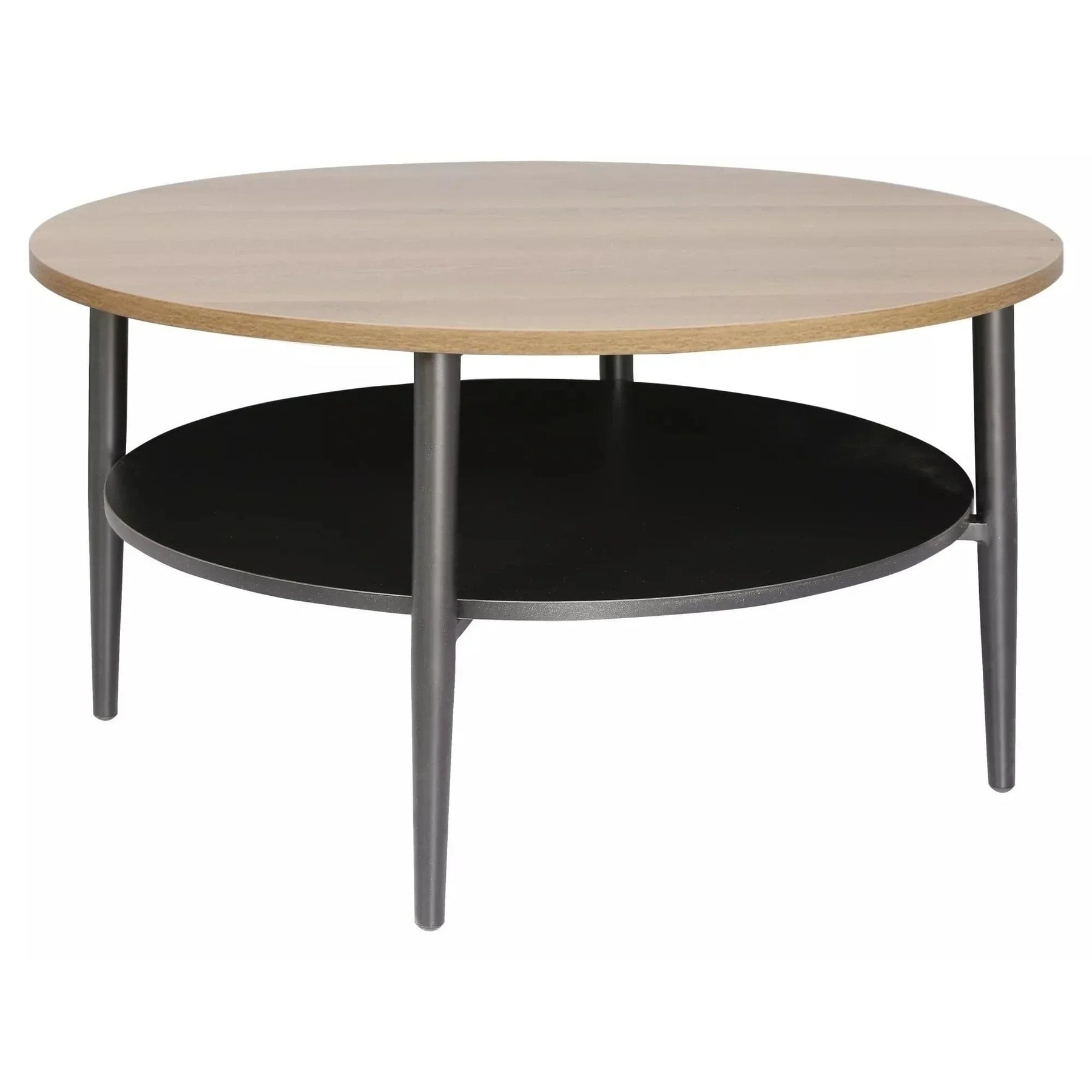 Masuta cafea DETROIT OCN-39195, stejar/negru mat