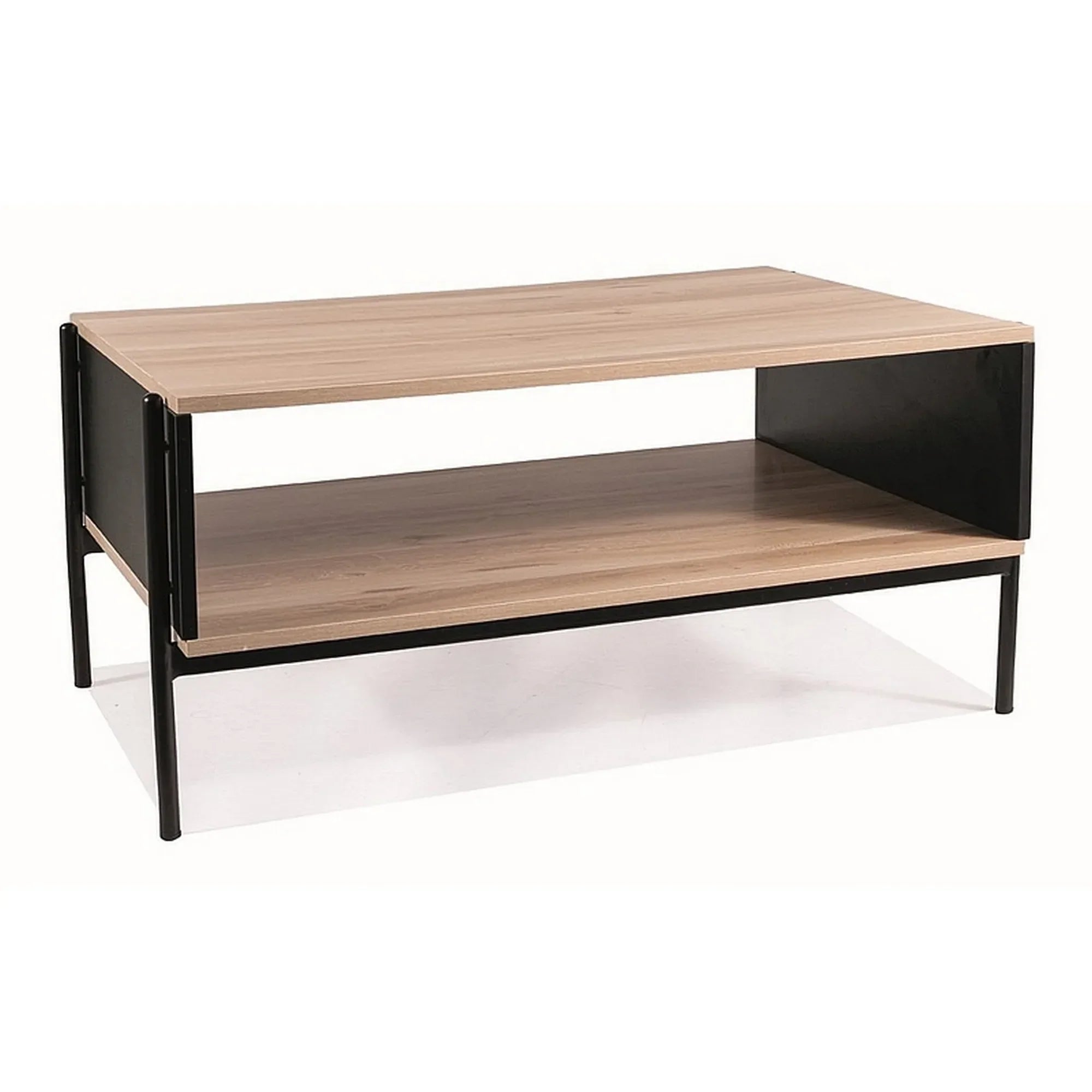 Masuta cafea DETROIT OCN-39206, stejar/negru