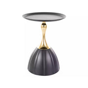 Masuta cafea DETROIT OCN-39213, negru/auriu