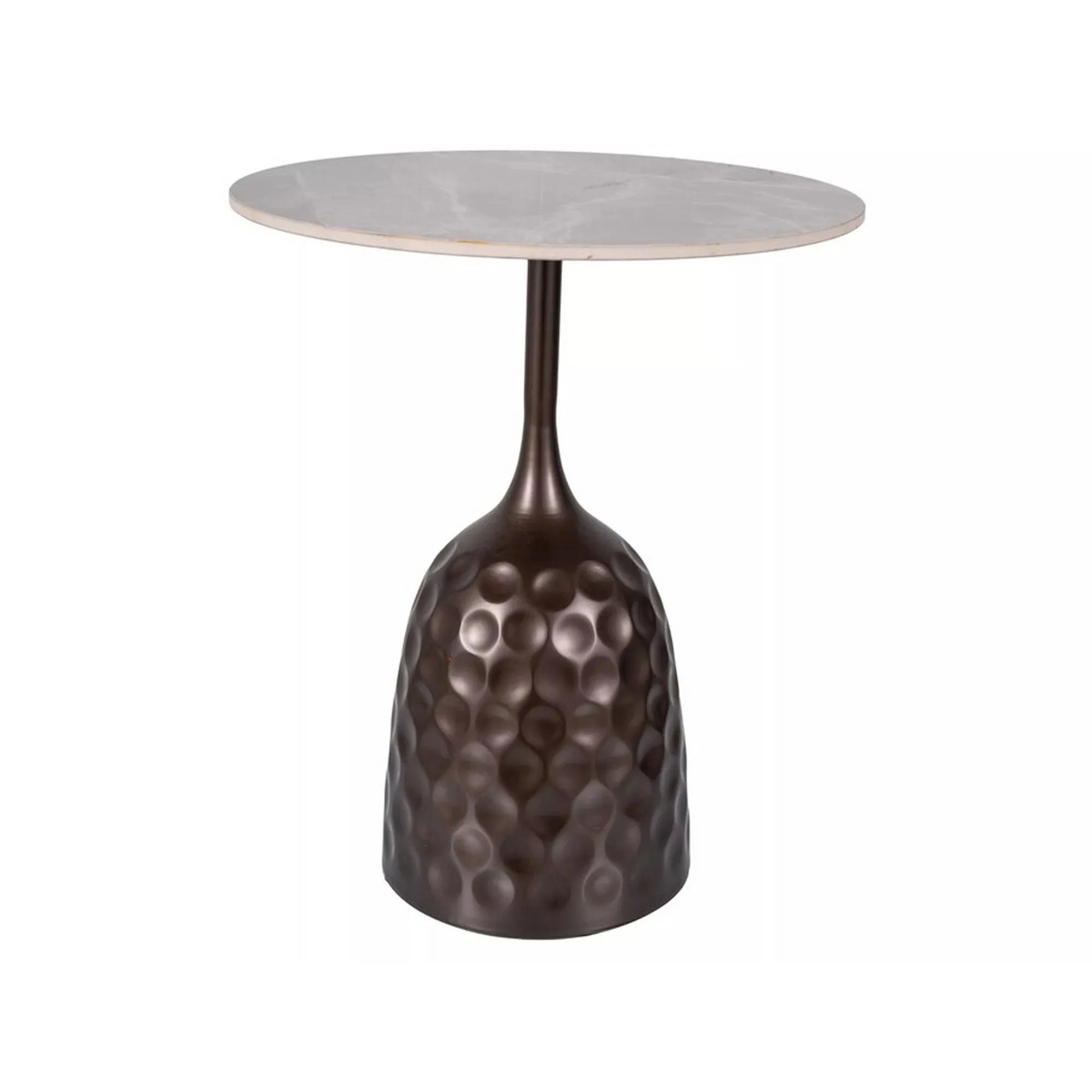 Masuta cafea DETROIT OCN-39216, gri/bronz antic