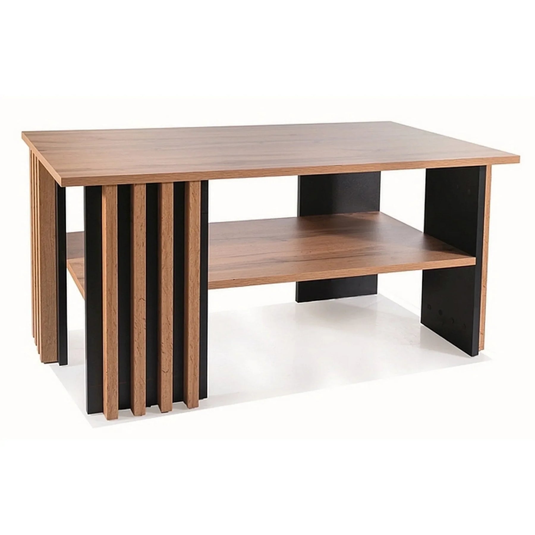 Masuta cafea DETROIT OCN-39253, stejar artisan/negru