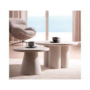 Masuta cafea DETROIT OCN-39285, gri deschis