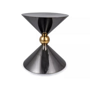 Masuta cafea DETROIT OCN-39290, negru/auriu