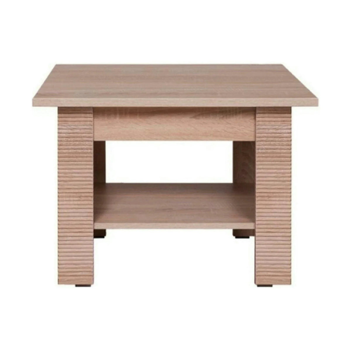 Masuta cafea GRESS, stejar sonoma, PAL laminat, 75x75x50 cm