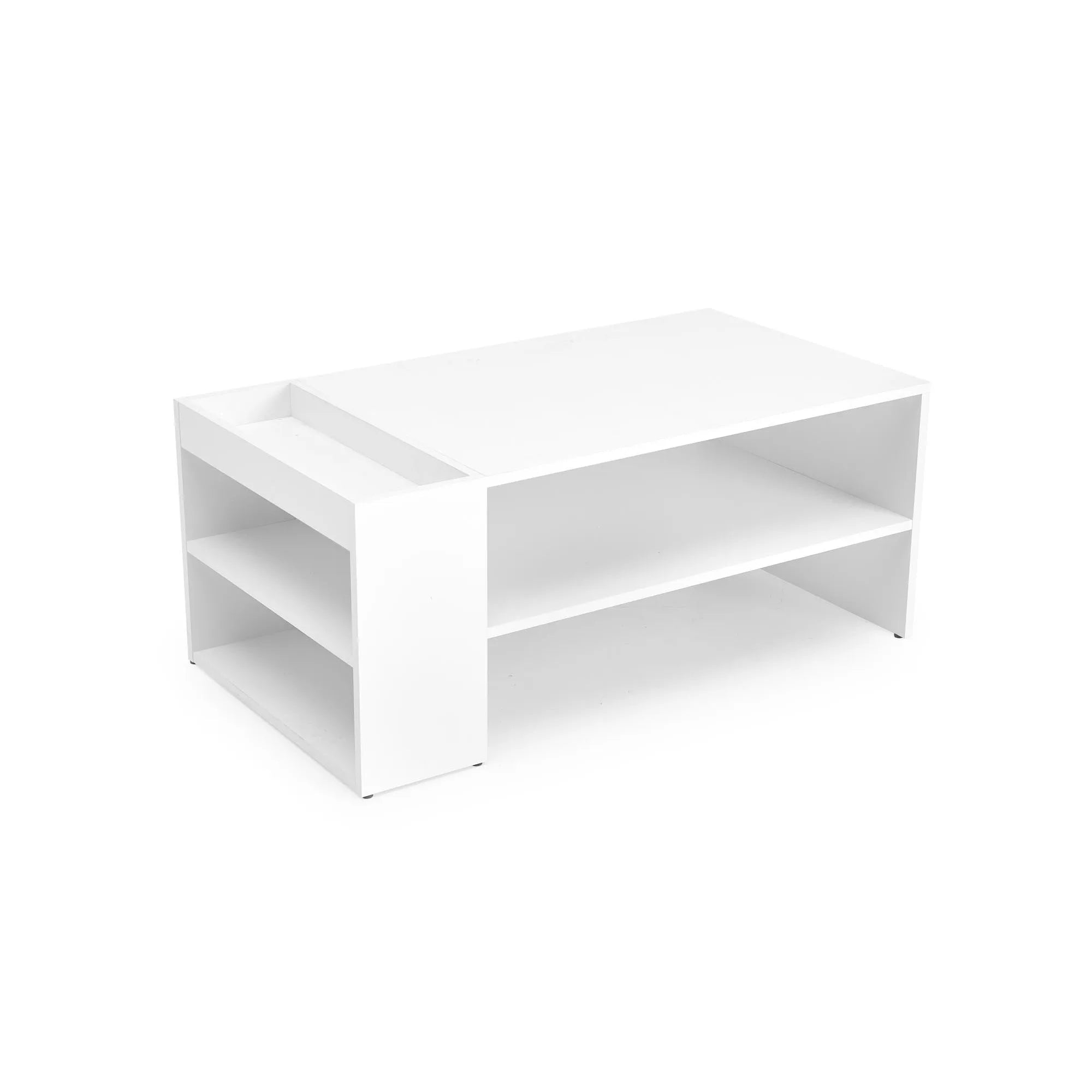 Masuta cafea HOUSTON OCN-37021, alb