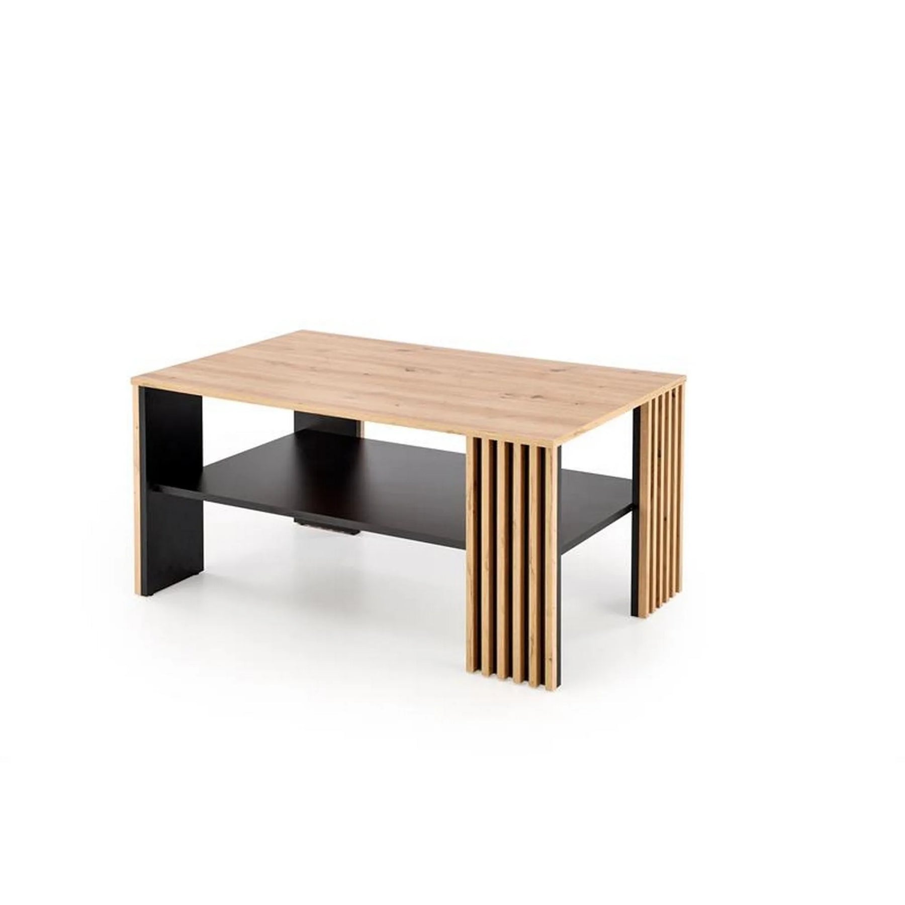 Masuta cafea HOUSTON OCN-37029, stejar/negru