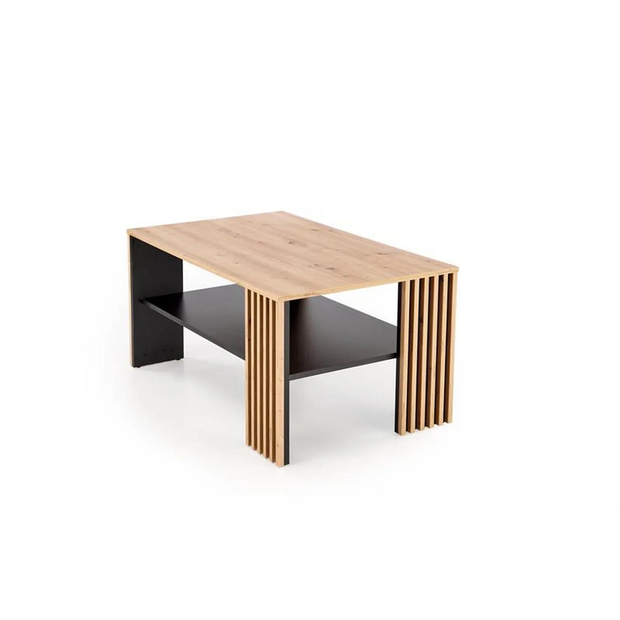 Masuta cafea HOUSTON OCN-37029, stejar/negru