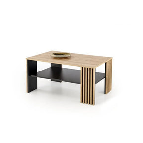 Masuta cafea HOUSTON OCN-37029, stejar/negru