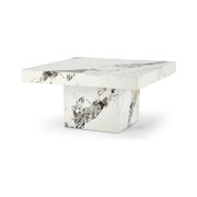 Masuta cafea HOUSTON OCN-37059, alb