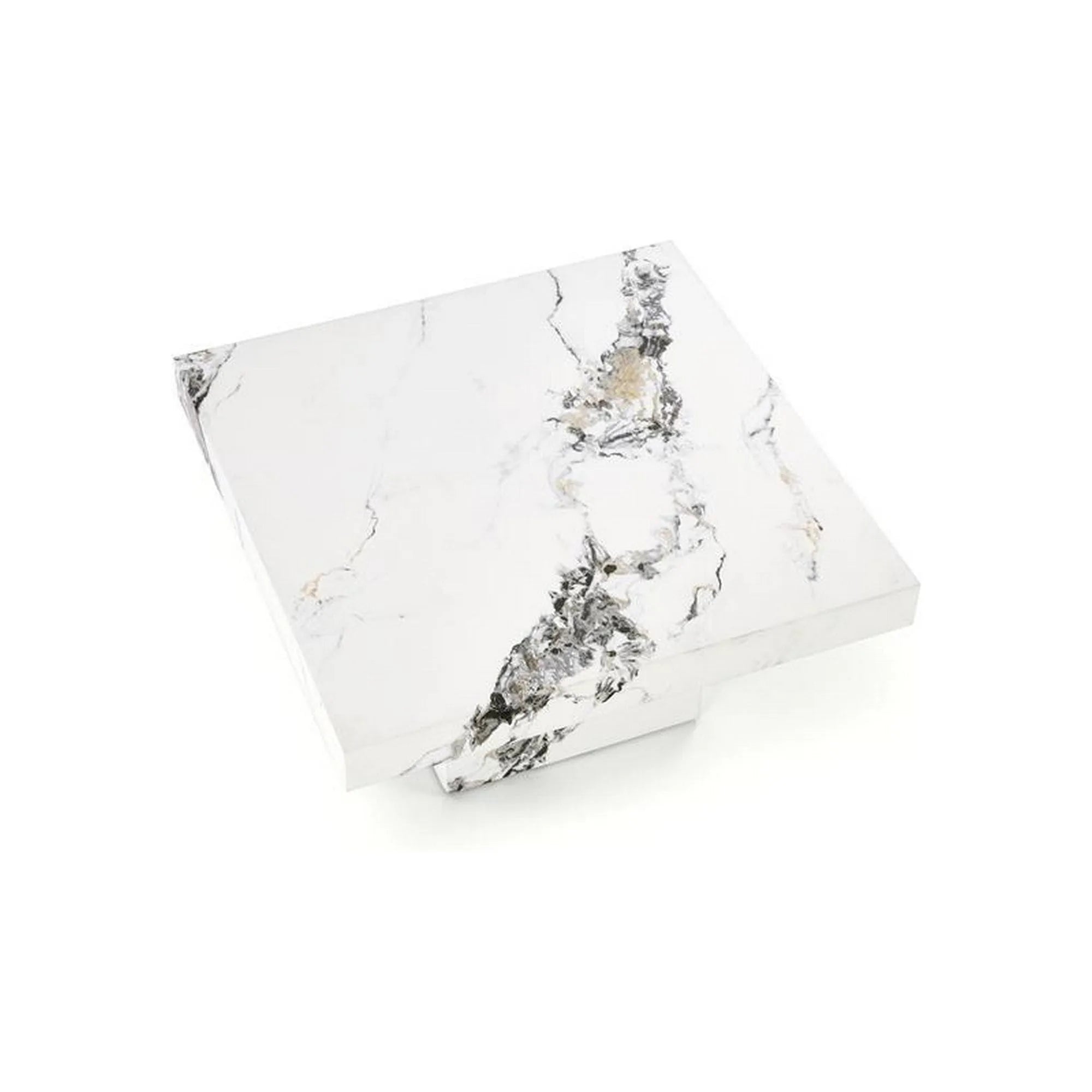 Masuta cafea HOUSTON OCN-37059, alb