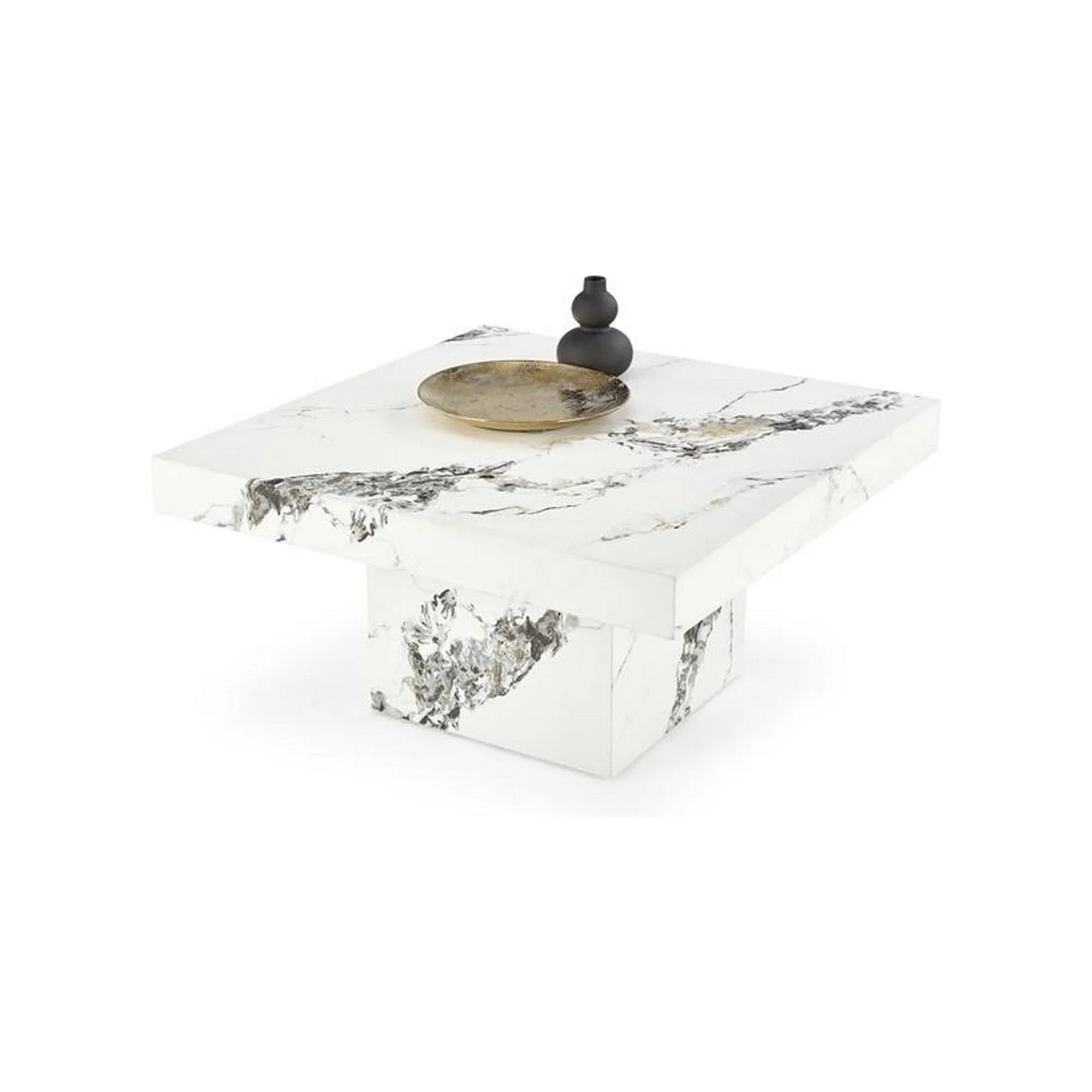 Masuta cafea HOUSTON OCN-37059, alb