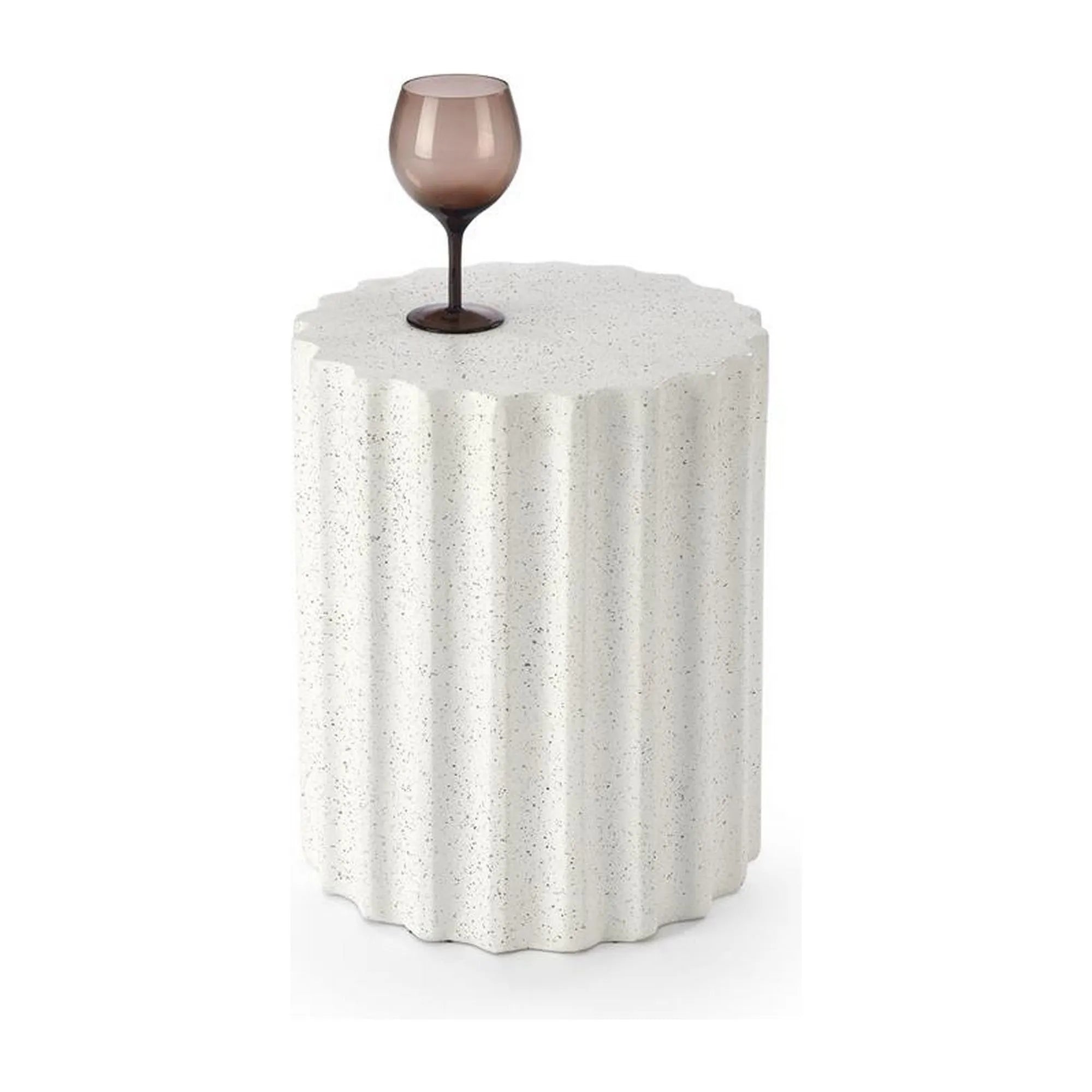 Masuta cafea HOUSTON OCN-37063, alb