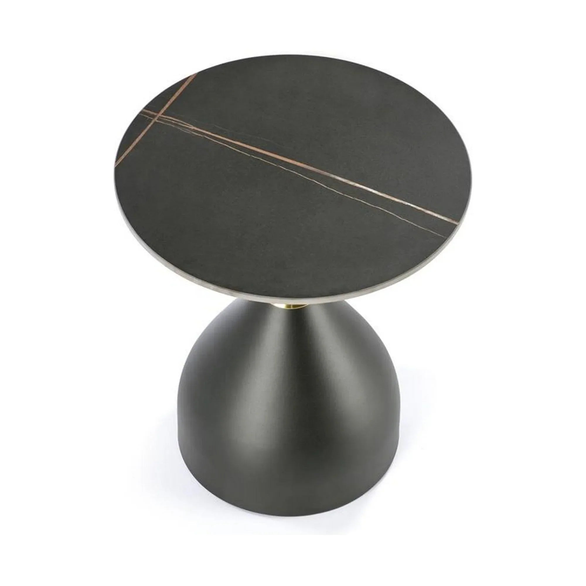 Masuta cafea HOUSTON OCN-37066, negru/auriu