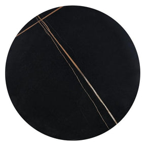 Masuta cafea HOUSTON OCN-37066, negru/auriu