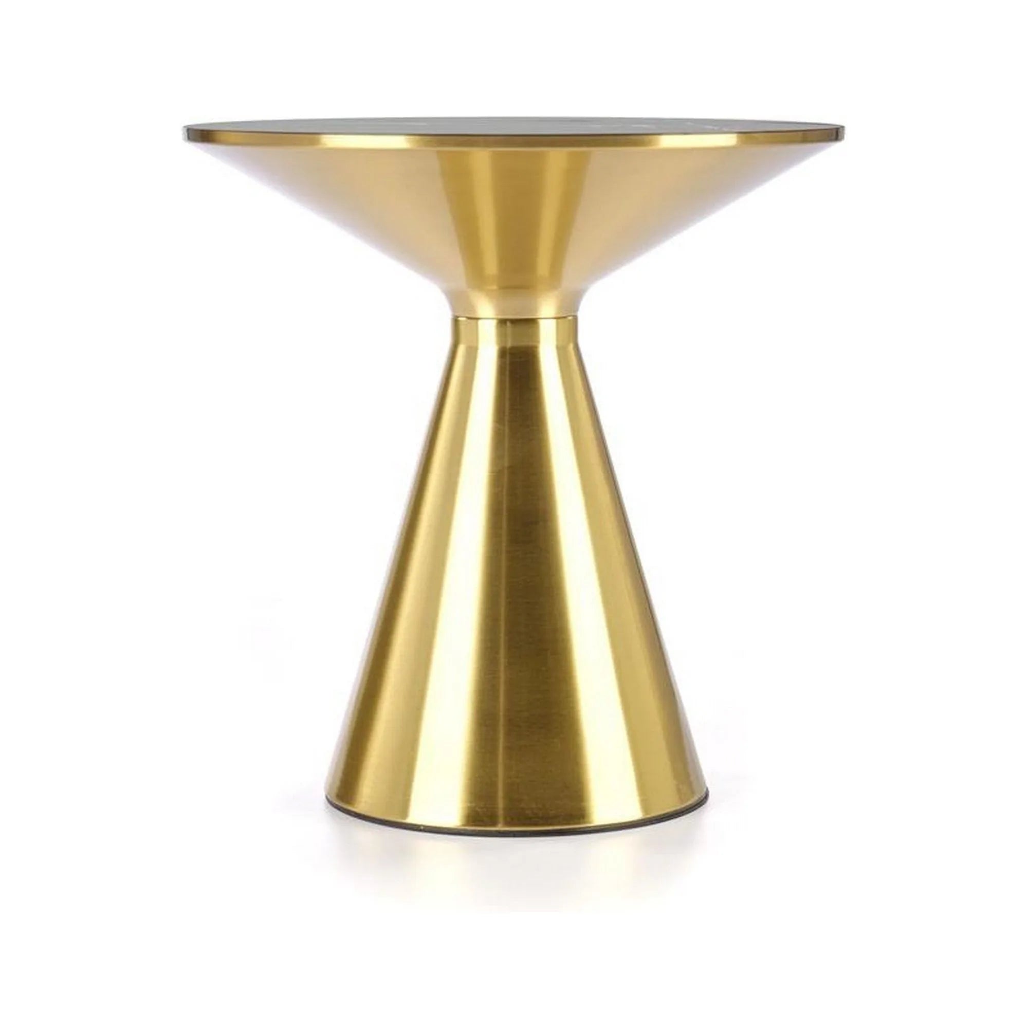 Masuta cafea HOUSTON OCN-37068, negru/auriu