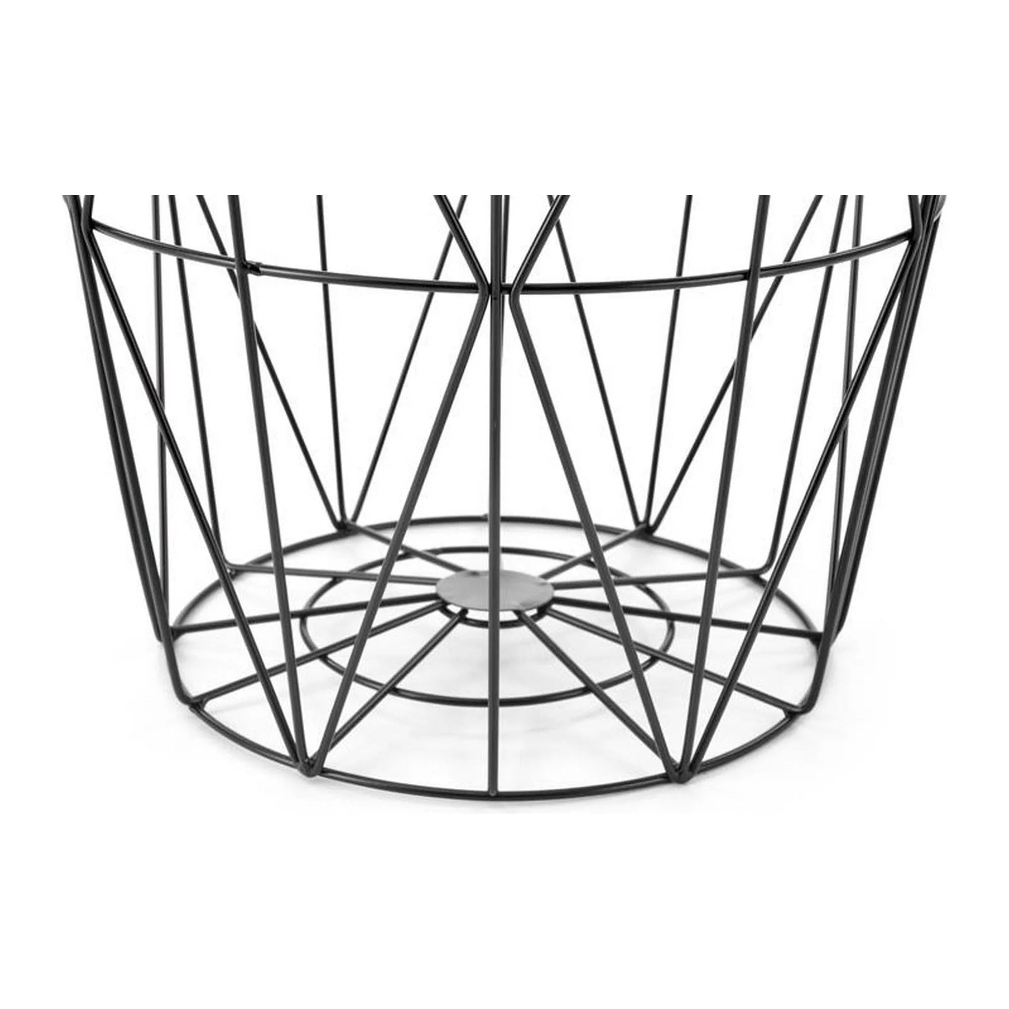 Masuta cafea HOUSTON OCN-37073, alb/negru