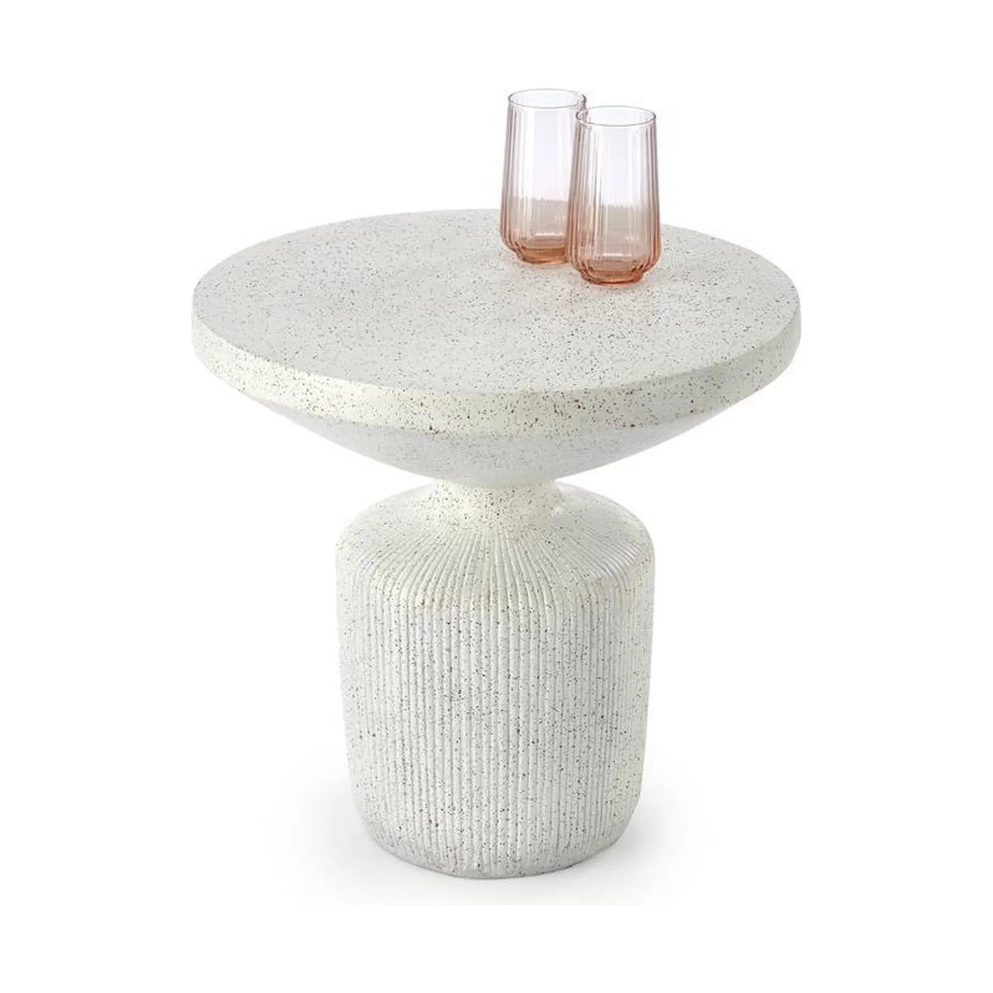 Masuta cafea HOUSTON OCN-37077, alb