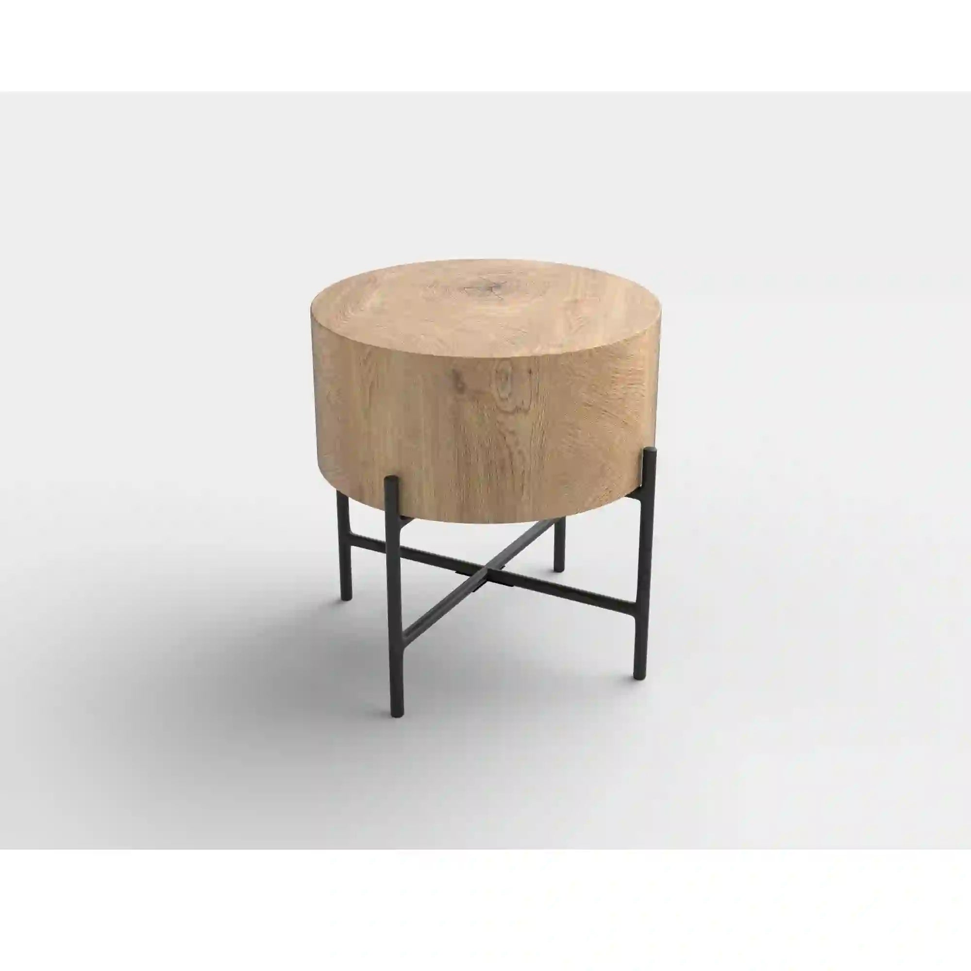 Masuta cafea HOUSTON OCN-37091, stejar natural/negru