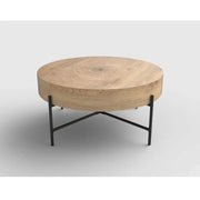 Masuta cafea HOUSTON OCN-37092, stejar natural/negru