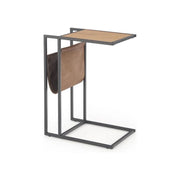 Masuta cafea HOUSTON OCN-37095, stejar auriu/negru