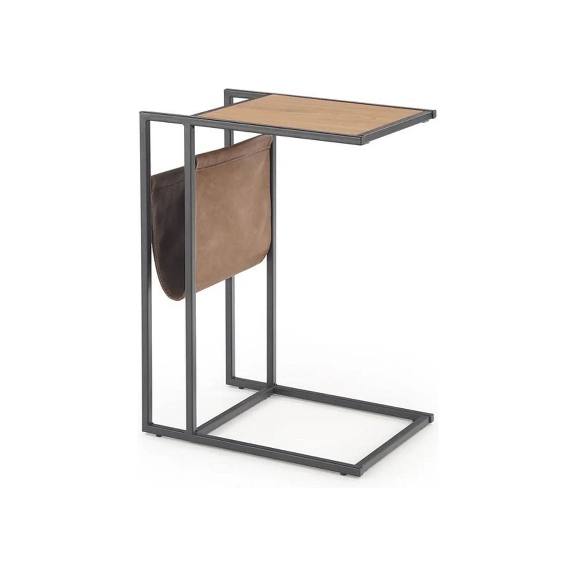 Masuta cafea HOUSTON OCN-37095, stejar auriu/negru