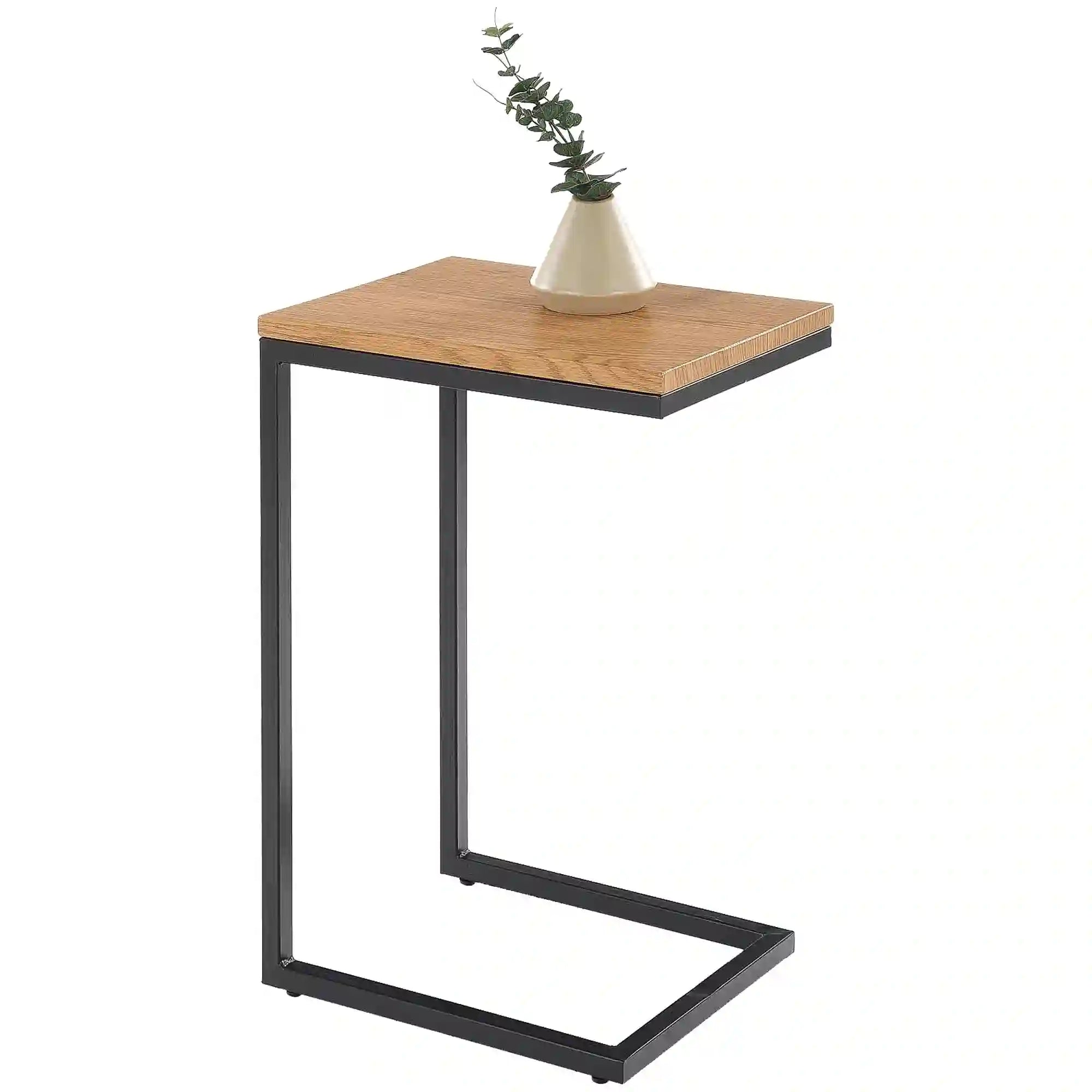 Masuta cafea HOUSTON OCN-37111, negru/stejar auriu