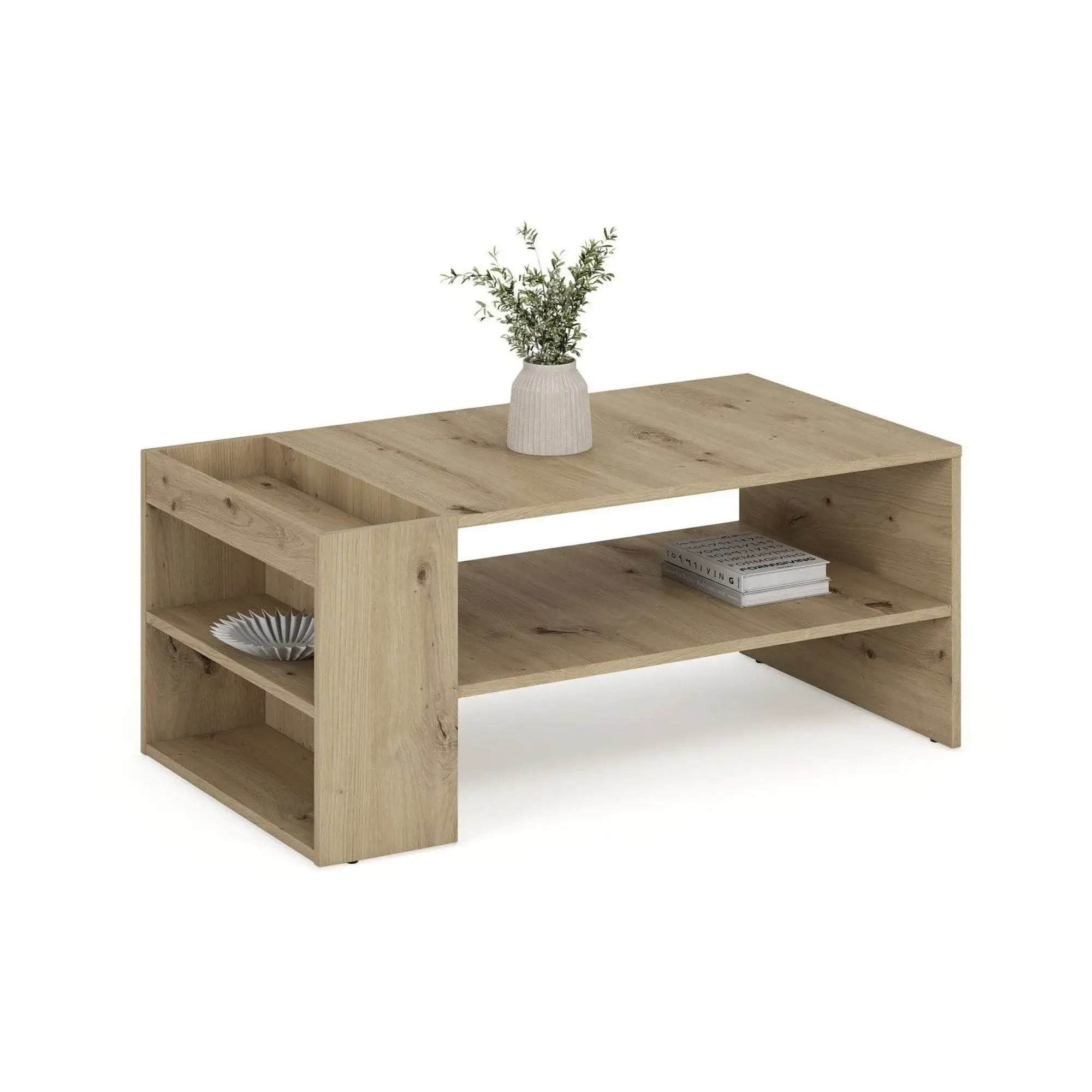 Masuta cafea HOUSTON OCN-37166, stejar artisan