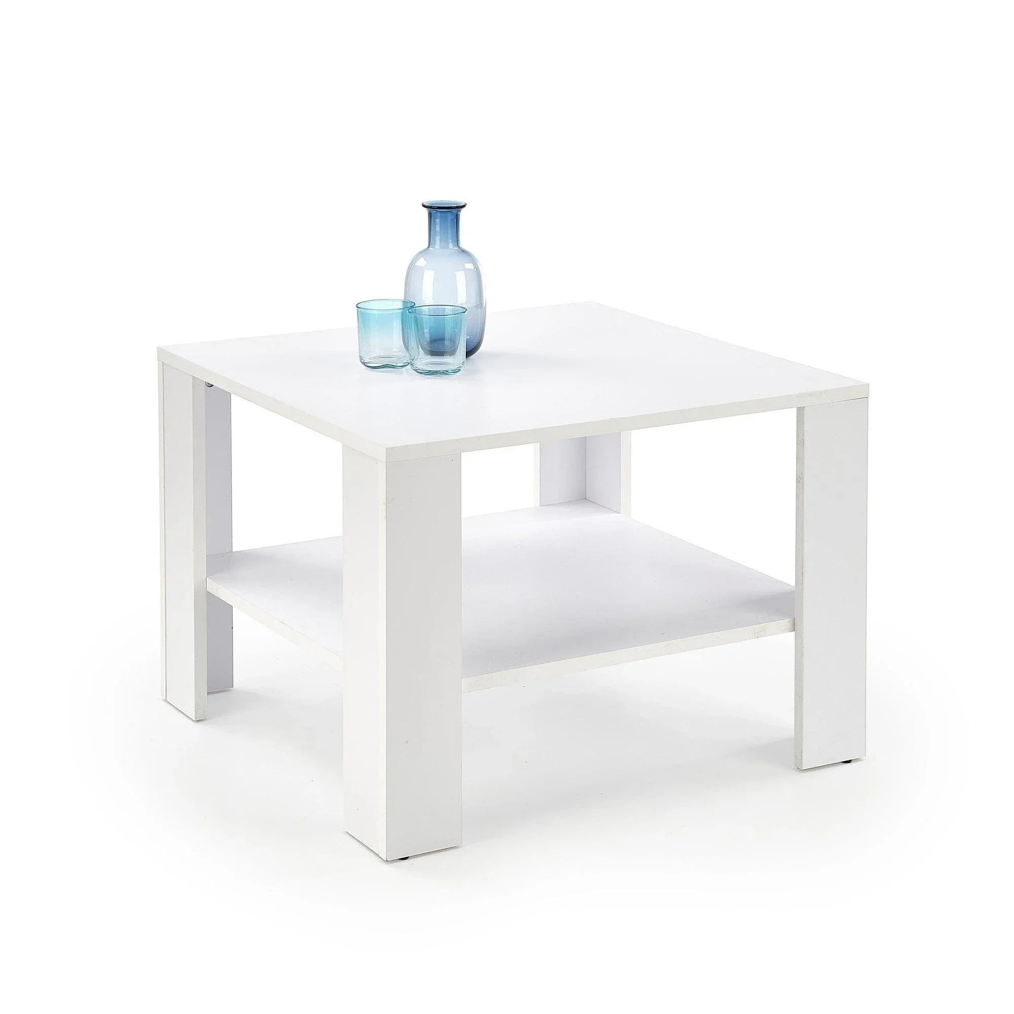 Masuta cafea HOUSTON OCN-37177, alb