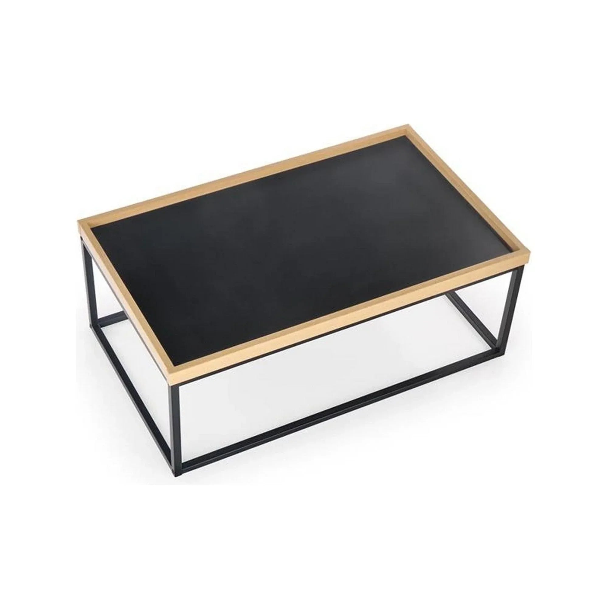 Masuta cafea HOUSTON OCN-37178, stejar/negru