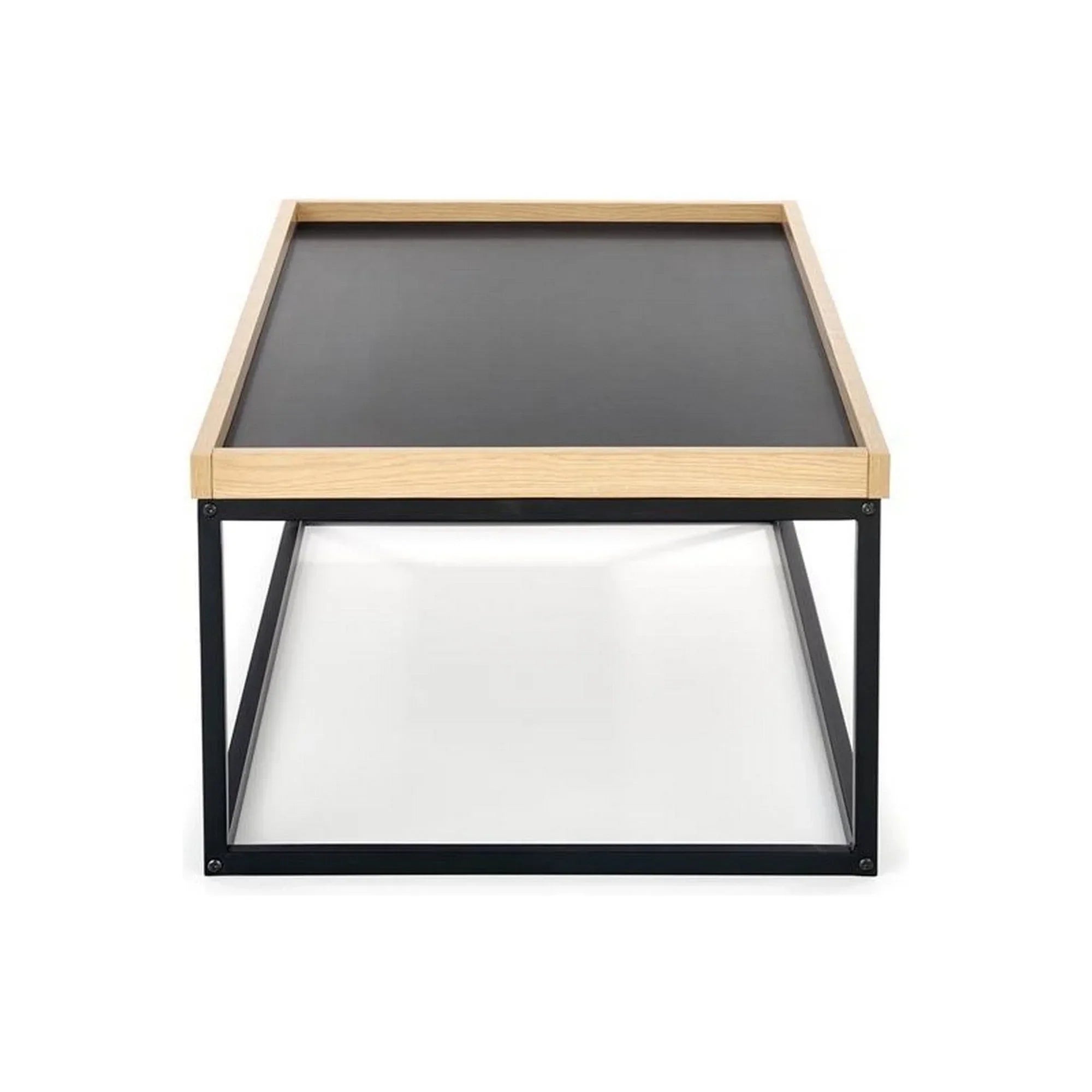 Masuta cafea HOUSTON OCN-37178, stejar/negru