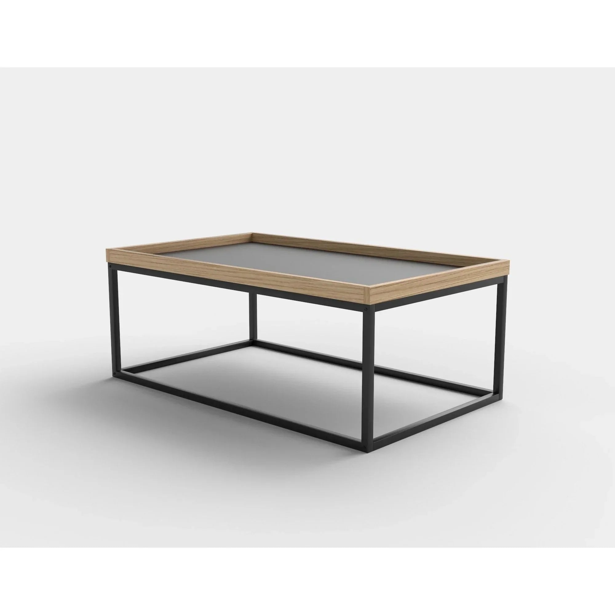 Masuta cafea HOUSTON OCN-37178, stejar/negru