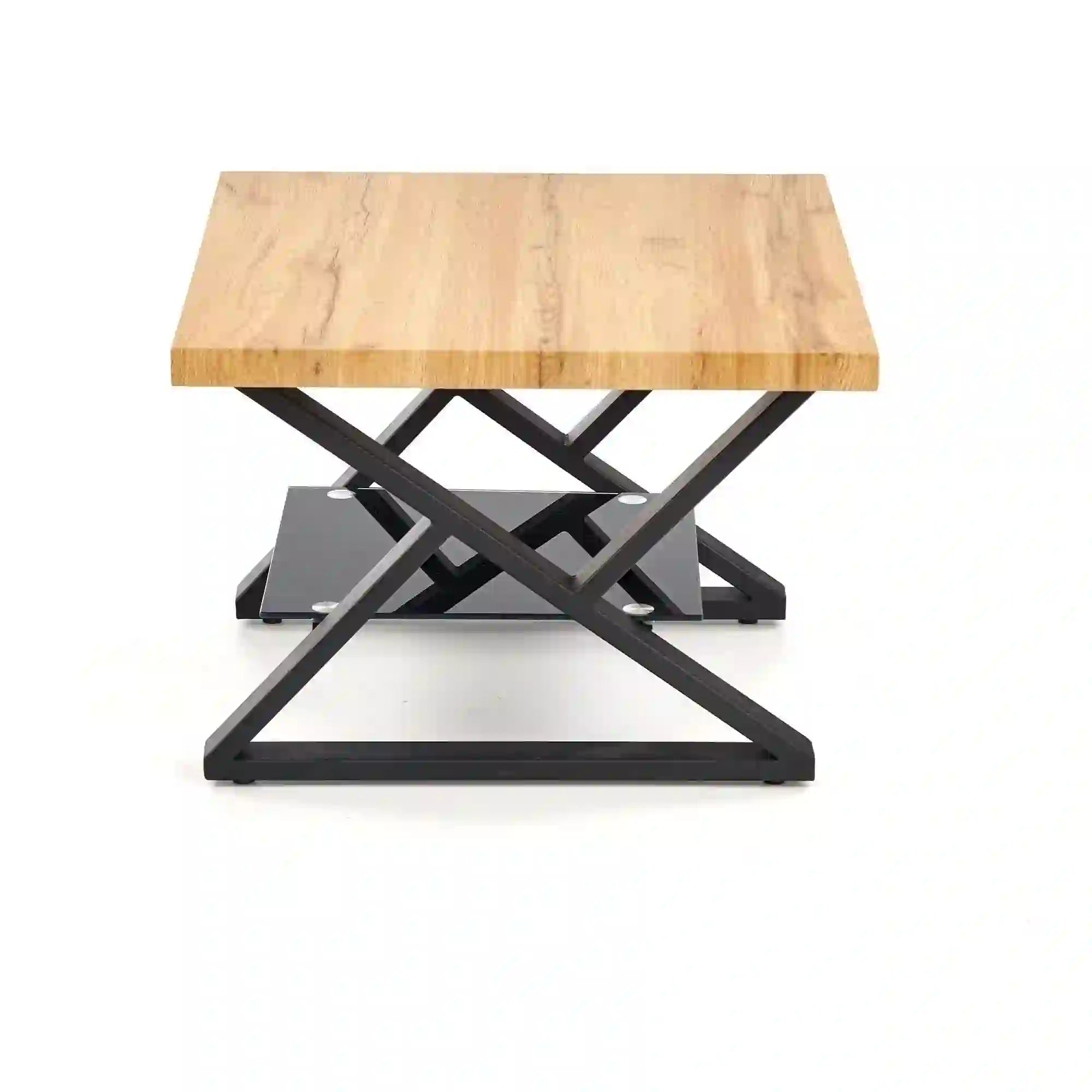 Masuta cafea HOUSTON OCN-37184, stejar/negru