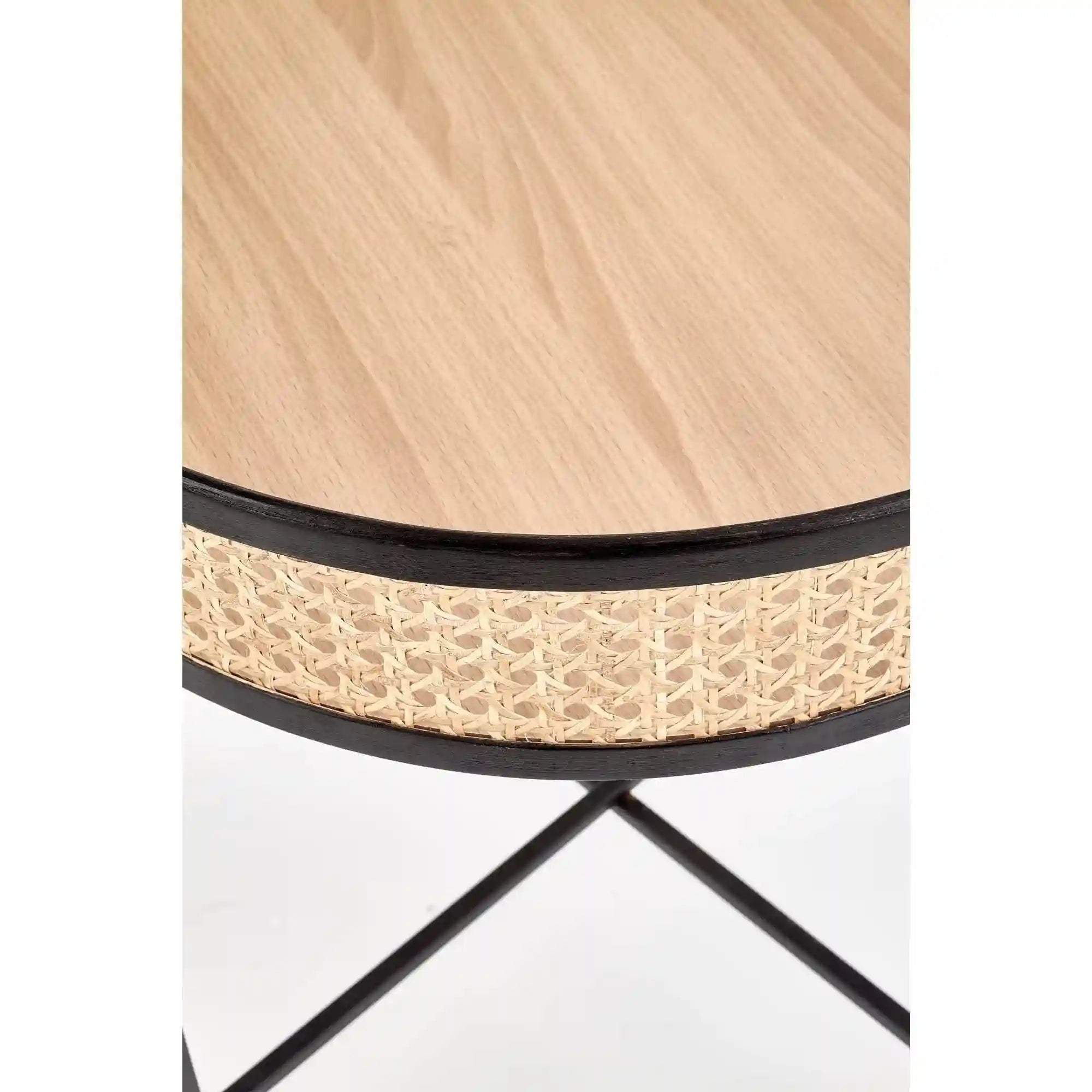 Masuta cafea HOUSTON OCN-37186, negru/stejar natural