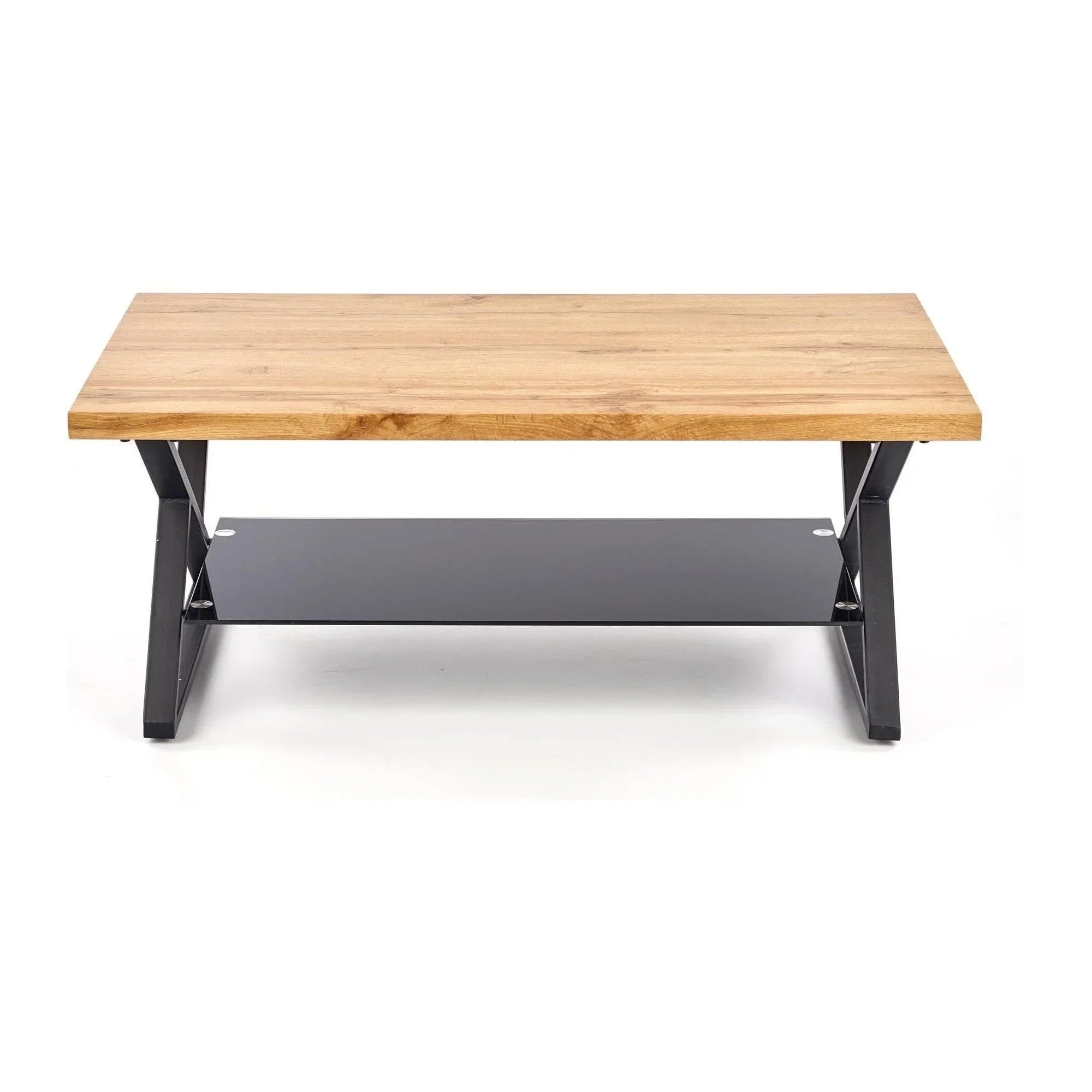 Masuta cafea HOUSTON OCN-37202, negru/stejar natural