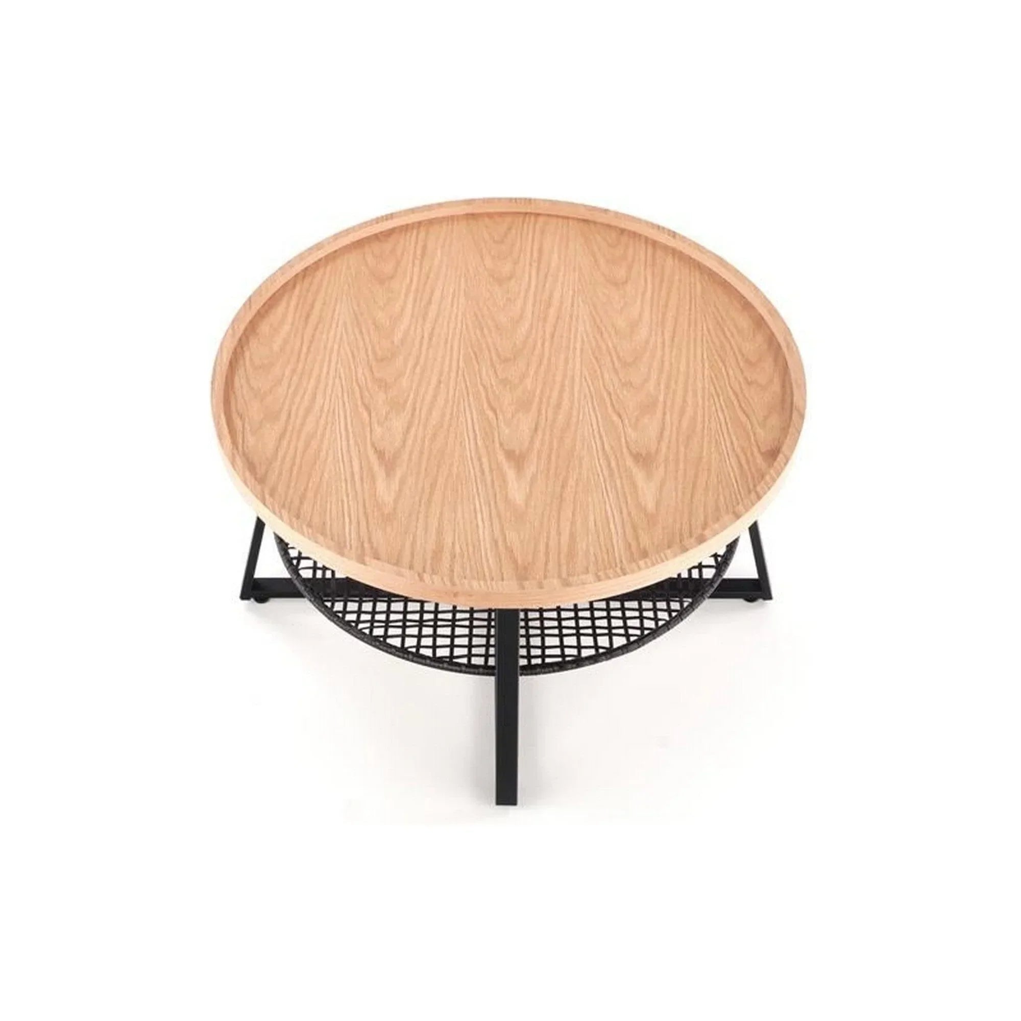 Masuta cafea HOUSTON OCN-37208, stejar natural/negru