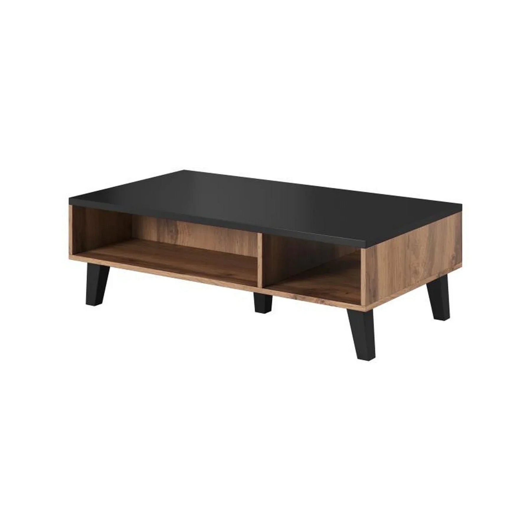 Masuta cafea HOUSTON OCN-37226, negru/stejar sonoma