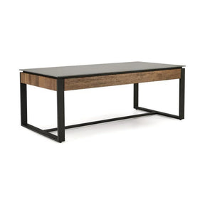 Masuta cafea HOUSTON OCN-37245, negru/nuc