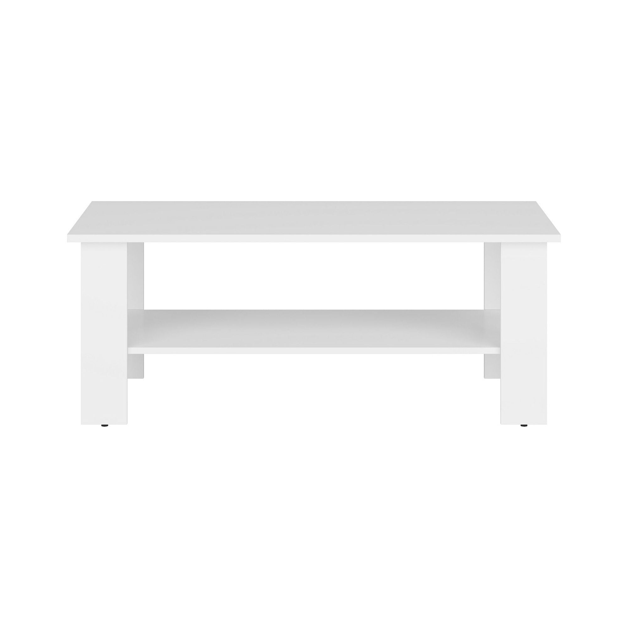 Masuta cafea BERGEN OCN-29035, alb