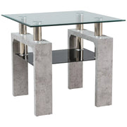 Masuta DETROIT OCN-39154, transparent/gri beton