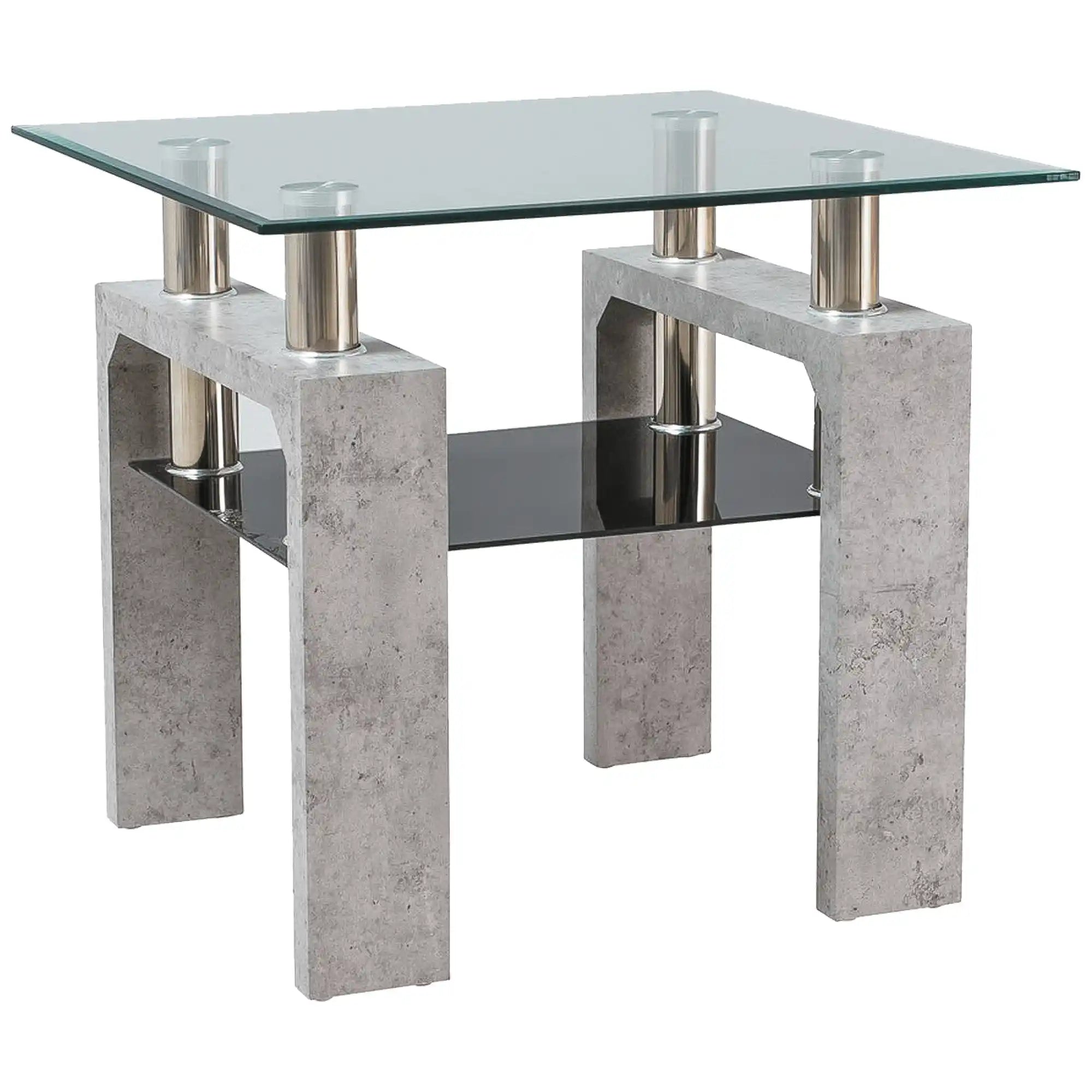 Masuta DETROIT OCN-39154, transparent/gri beton