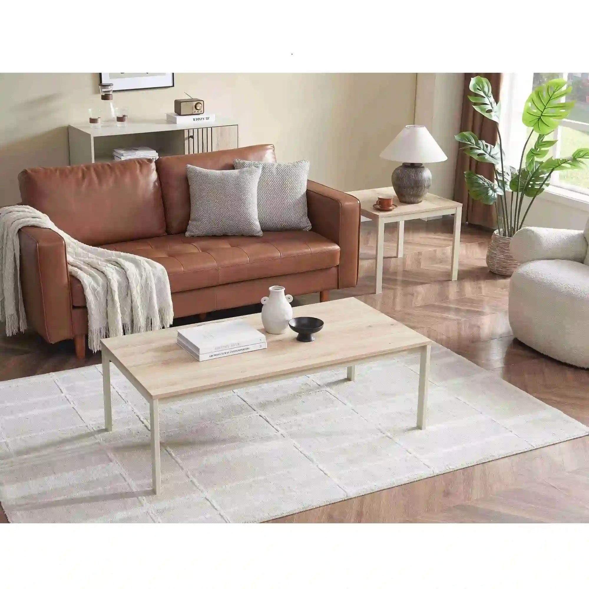 Masuta DETROIT OCN-39189, stejar alpin/alb