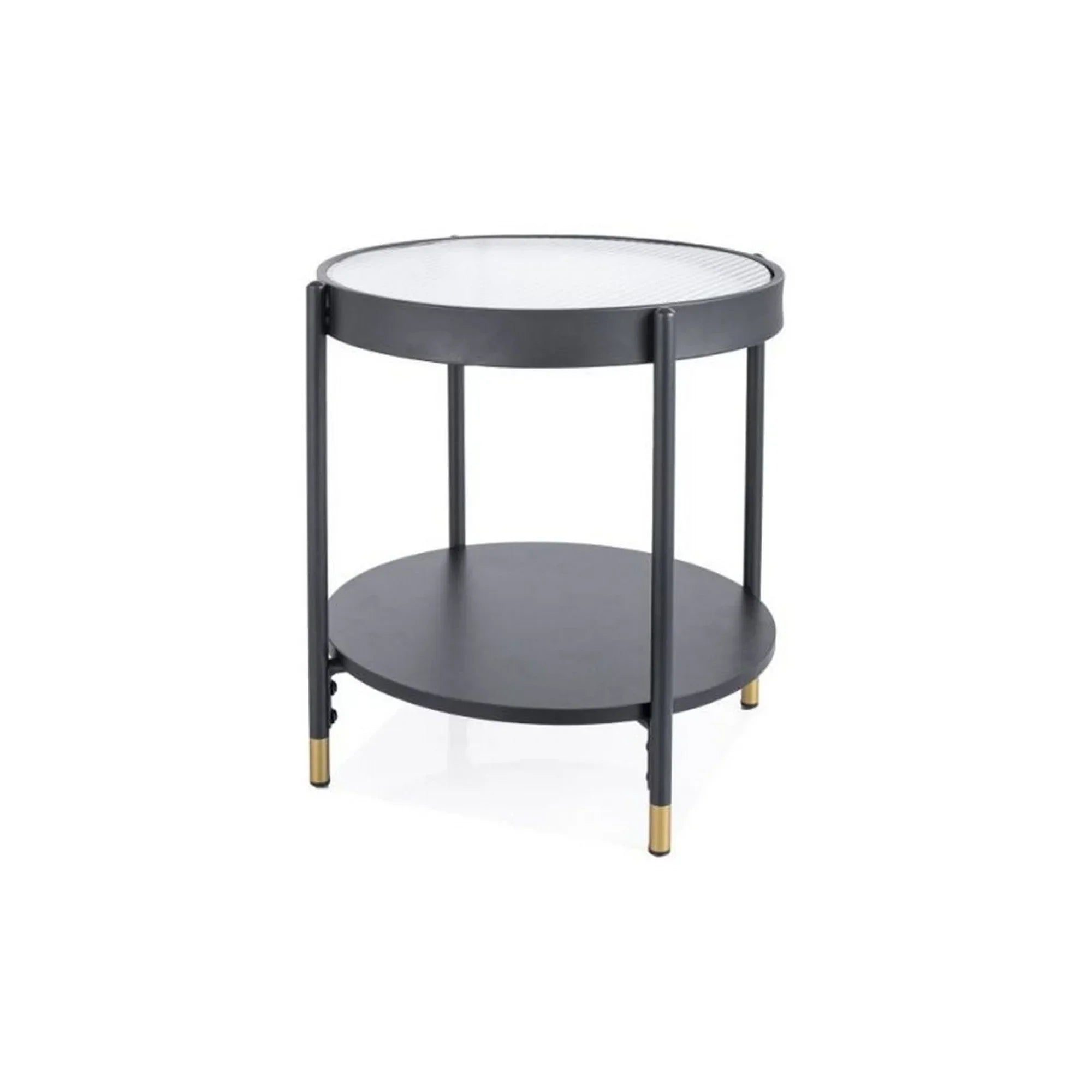 Masuta DETROIT OCN-39198, alb/negru/auriu