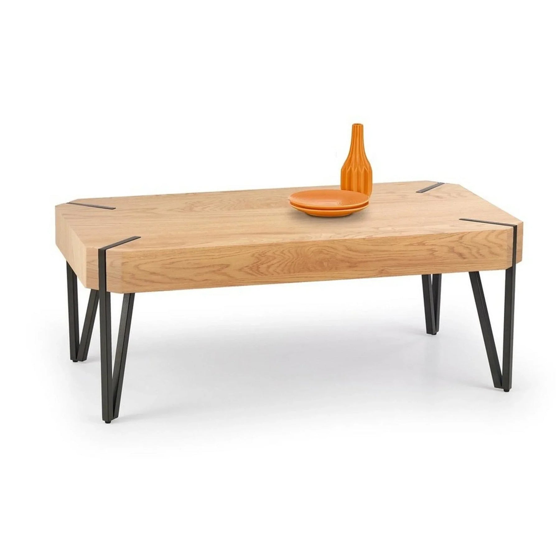 Masuta HOUSTON OCN-37027, stejar auriu/negru