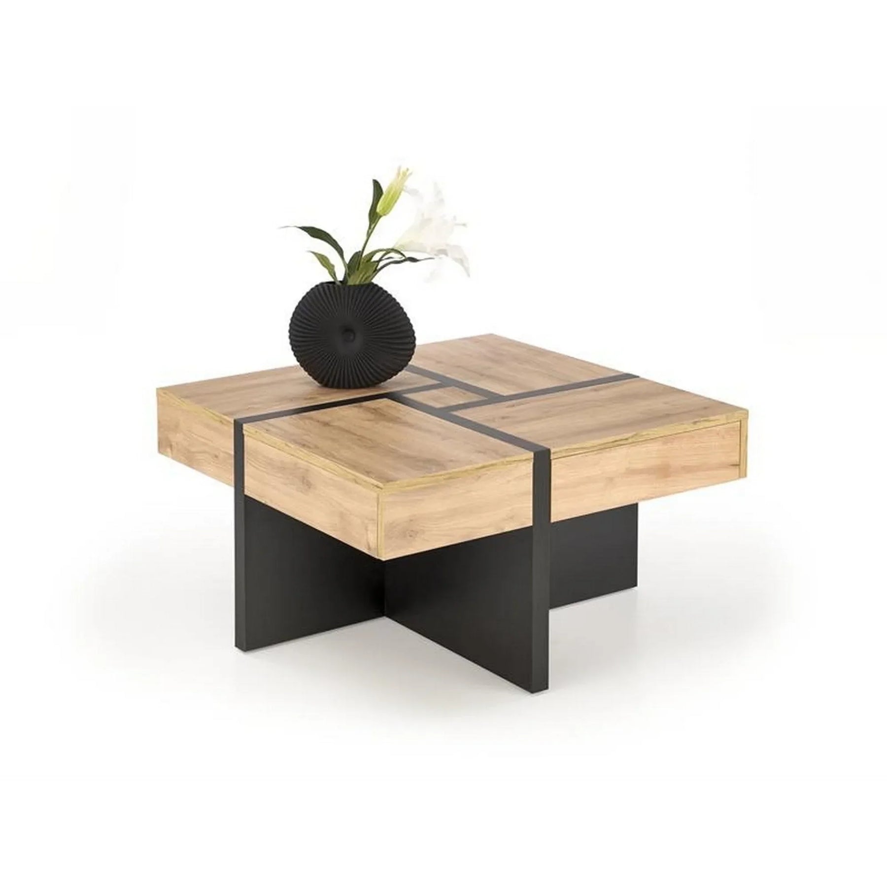 Masuta HOUSTON OCN-37028, stejar/negru