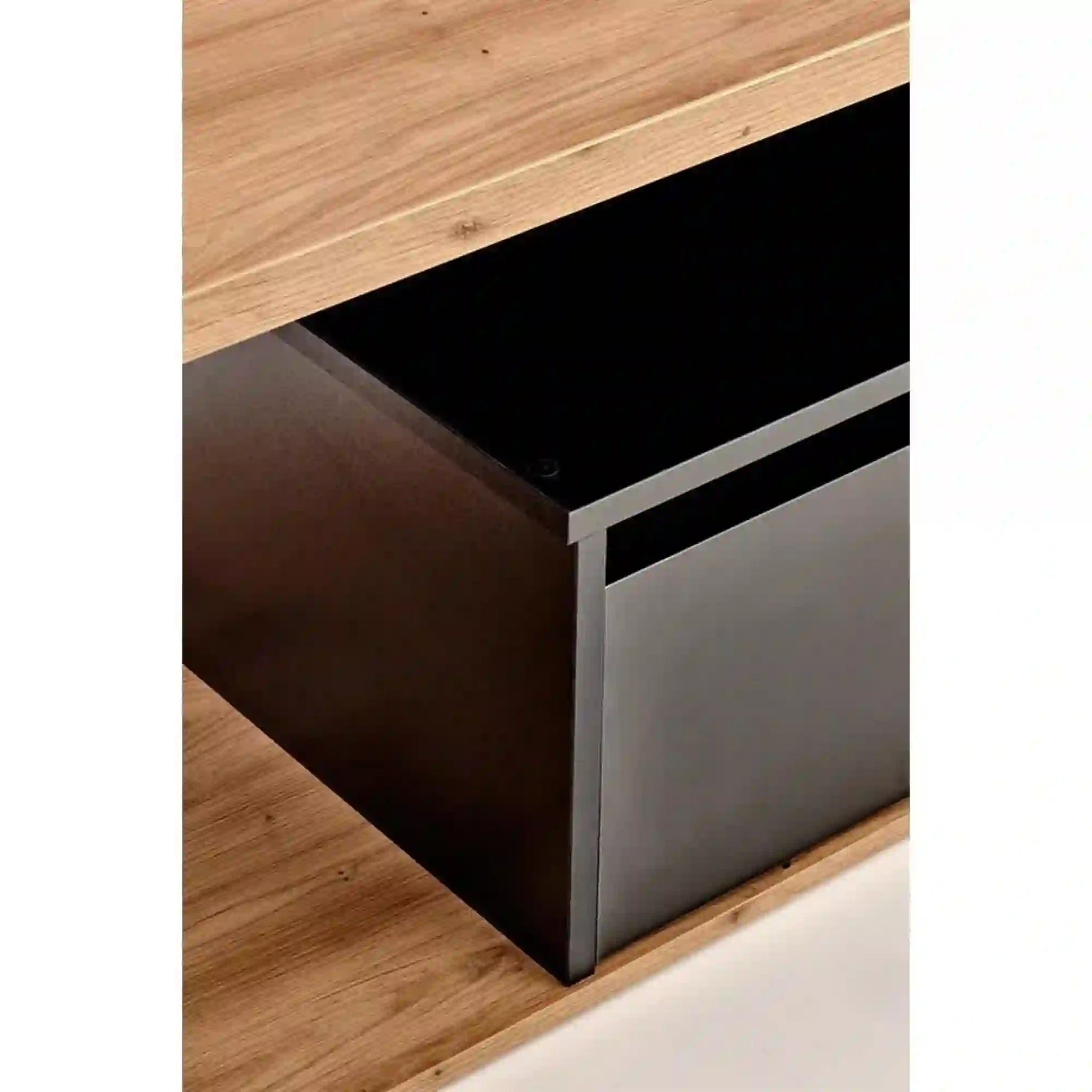 Masuta HOUSTON OCN-37098, stejar wotan/negru