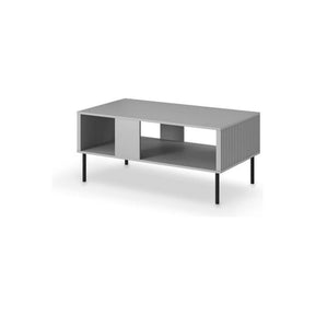 Masă de cafea gri cu design modern, ideală pentru living – primabucata