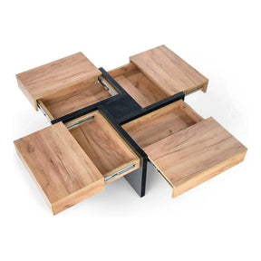 Masuta HOUSTON OCN-37261, negru/stejar