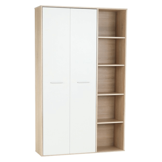 Dulap, stejar sonoma/alb, MAURUS NEW MA52